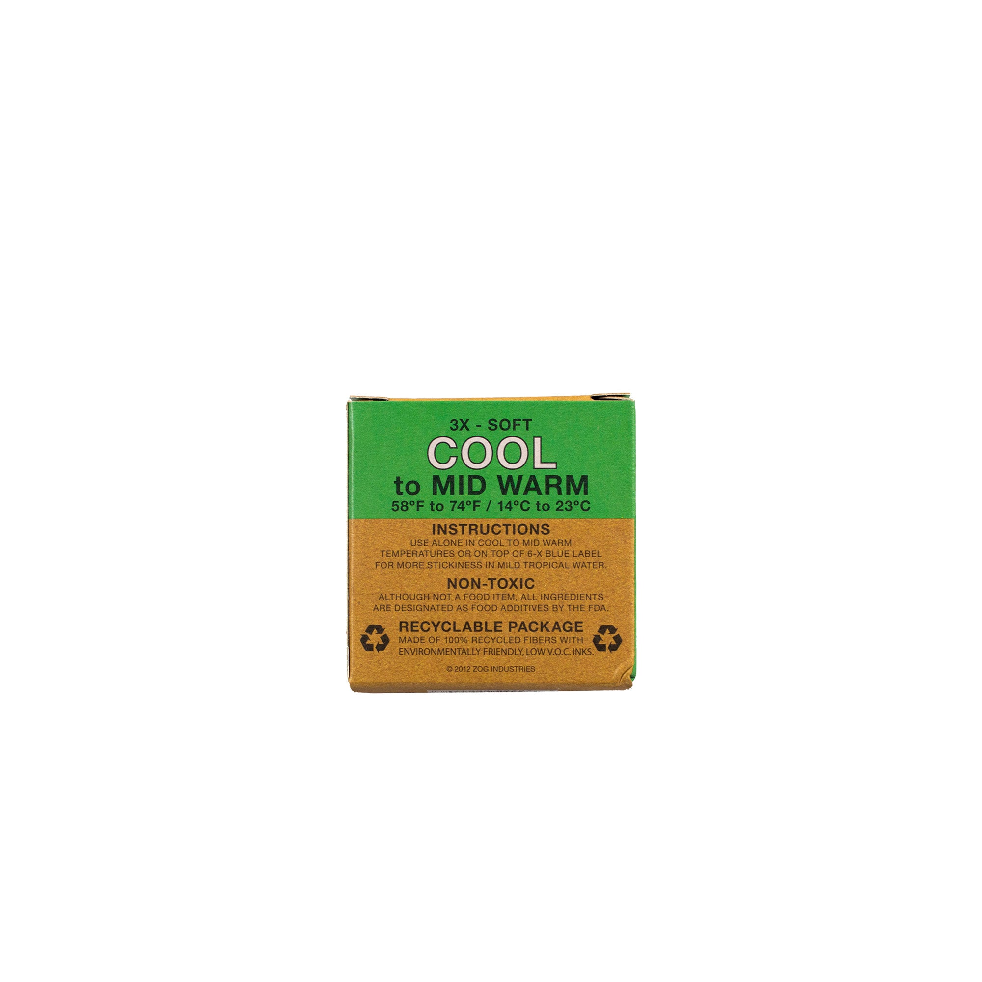 SEXWAX QUICK HUMPS SURF WAX: ECO BOX COOL 3X