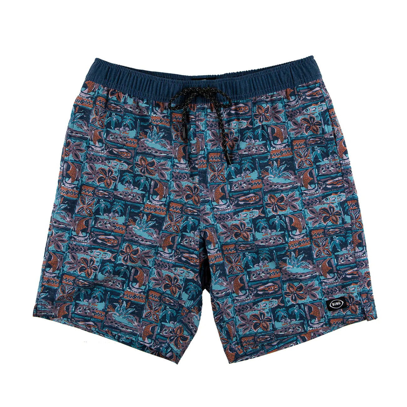 BING CABANA SHORTS - NAVY