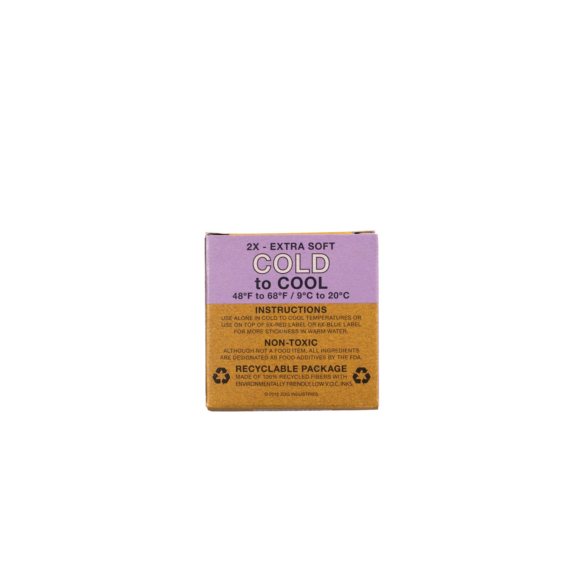 SEXWAX QUICK HUMPS SURF WAX: ECO BOX COLD/COOL 2X