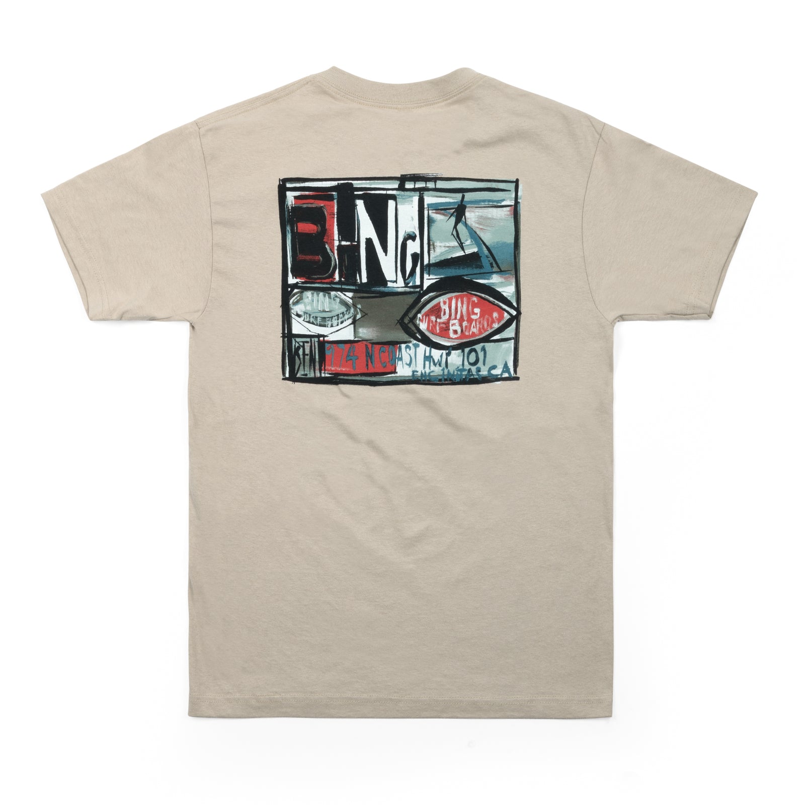 BILLBOARD Premium S/S T-Shirt - Sand