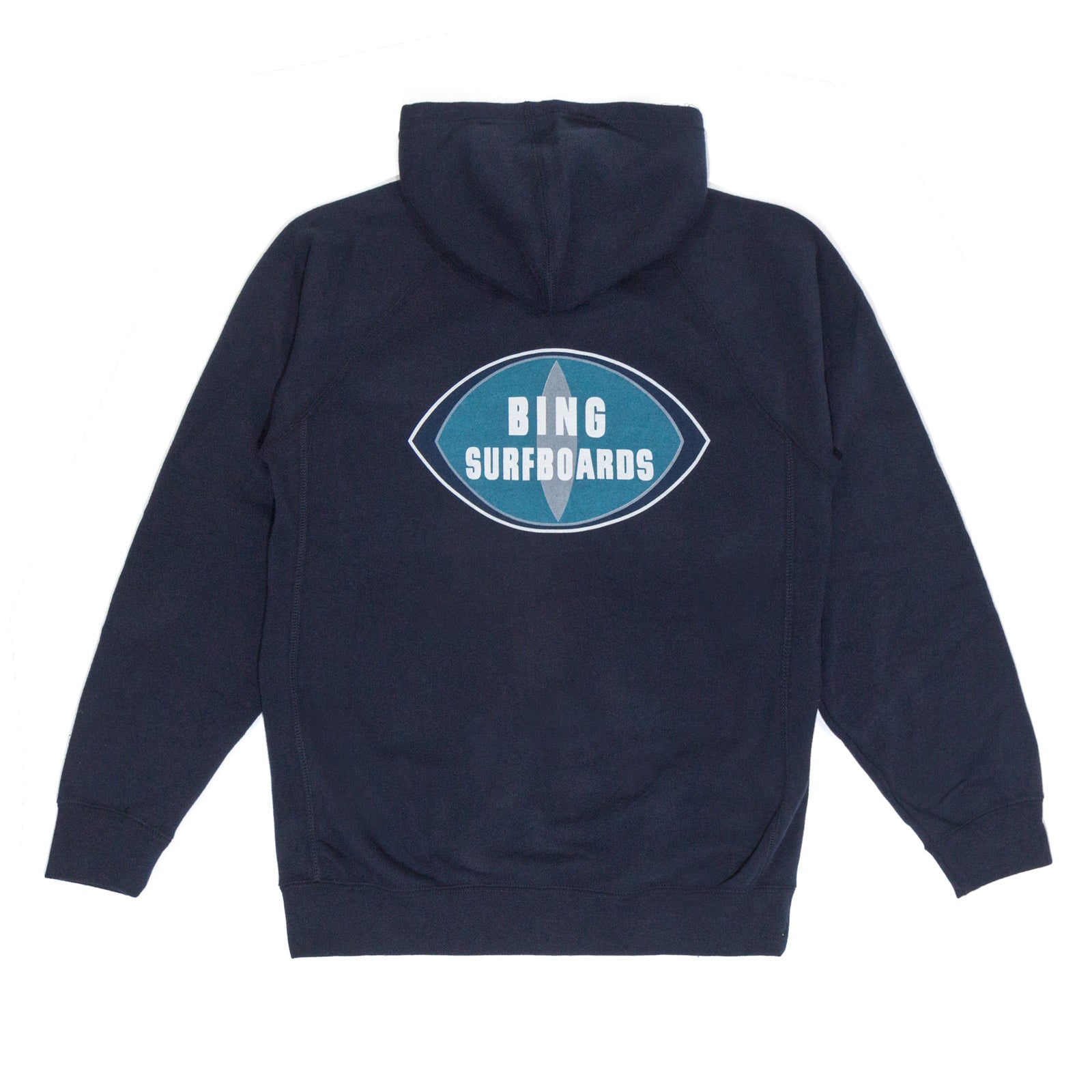 ORIGINAL BING Premium Hooded Zip Sweatshirt - Navy