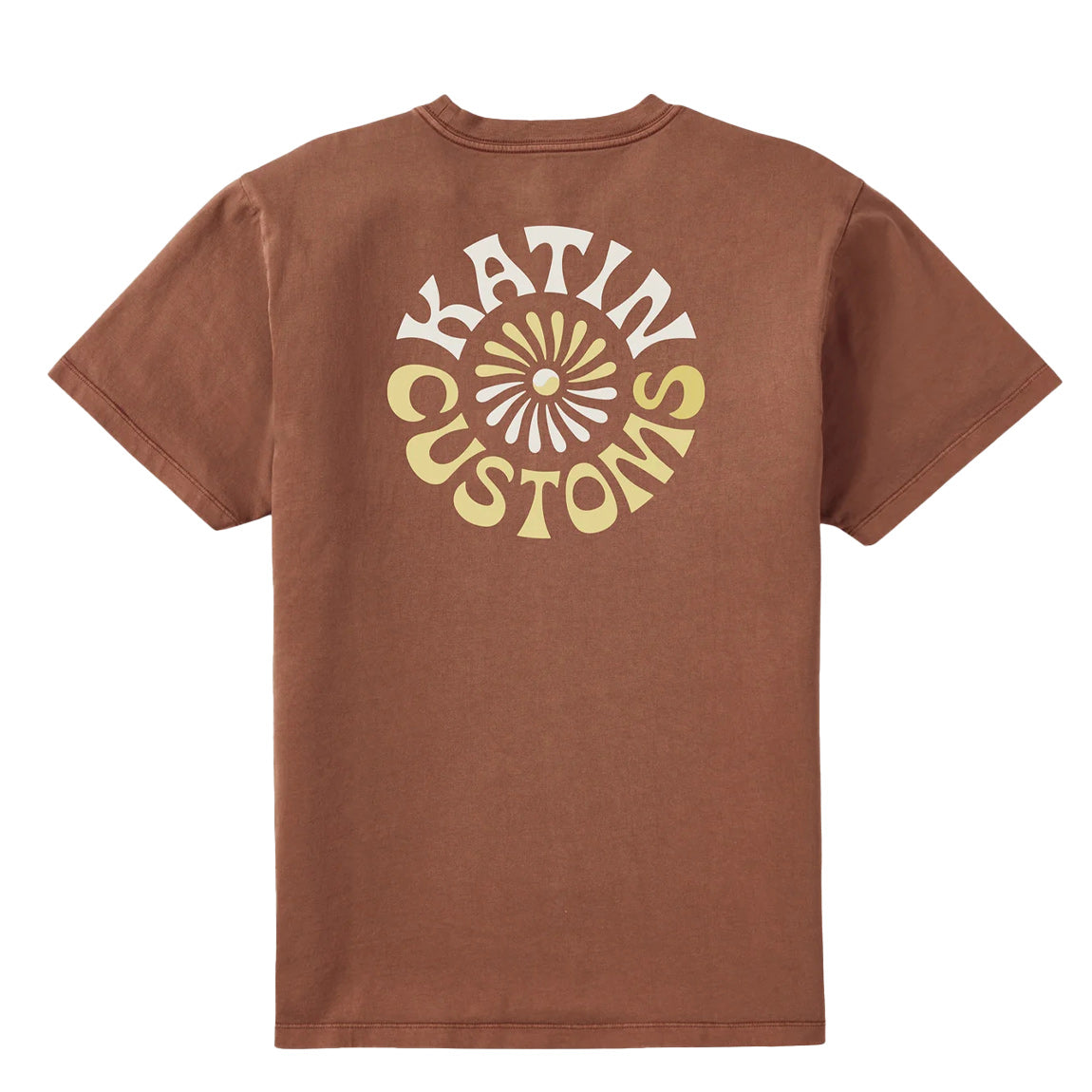 KATIN TWIRL TEE - BROWN