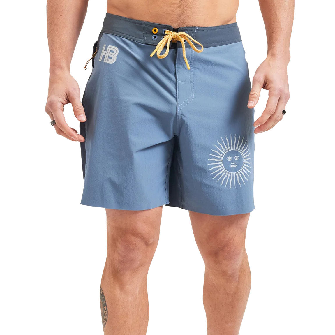 HOWLER BROS. DEL ESTE TRUNKS - BLUE MIRAGE