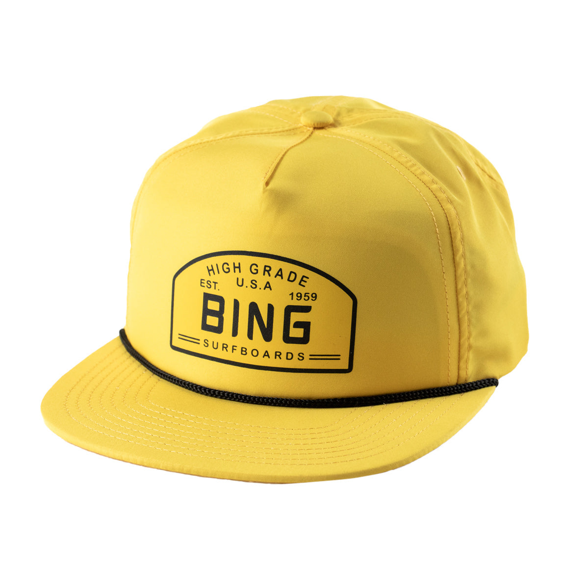 BING HIGH GRADE HAT - YELLOW